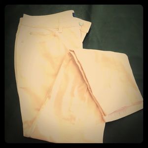 Charter Club Bristol skinny ankle pants pink